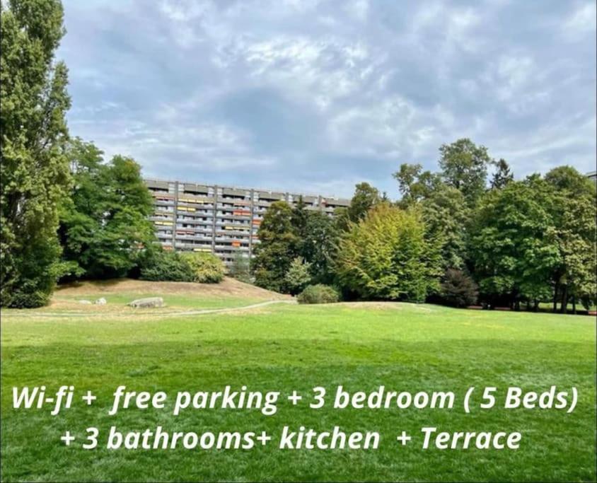 Appartement 7,0 Pieces 3 Chambres Proximite Aeroport Geneve Exteriör bild